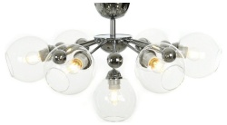 Люстра на штанге LUMINA DECO Devoli LDC 8040-7 CHR+PR в интернет-магазине "Галерея света"