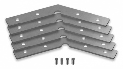 Соединитель профилей угловой Ambrella Light Profile System GP GP8054 в интернет-магазине "Галерея света"