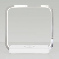 Настольная лампа офисная Eurosvet Frame 80502/1 хром в интернет-магазине "Галерея света"