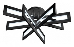 Потолочная люстра iLedex Stalker 9082-R800-X 128W BK в интернет-магазине "Галерея света"
