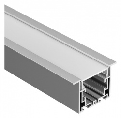 Профиль Arlight S2-LINIA55-F-2500 ANOD+OPAL 021176 в интернет-магазине "Галерея света"