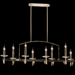 Люстра на штанге ILLUMICO  IL5253-8PLS-25 ELITE в интернет-магазине "Галерея света"