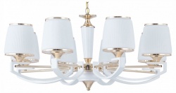 Подвесная люстра Arte Milano Florentia-2457 302457/8 Wh/Gd в интернет-магазине "Галерея света"