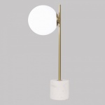 Настольная лампа декоративная Eurosvet Marbella 01157/1 латунь в интернет-магазине "Галерея света"