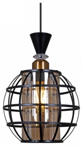 Подвесной светильник 01002-0.9-01 BK в интернет-магазине "Галерея света"