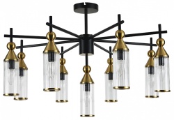 Люстра на штанге Indigo Torazzo 13037/9R Black в интернет-магазине "Галерея света"