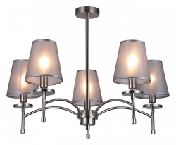 Люстра на штанге Escada Faith 694/5PL Nickel в интернет-магазине "Галерея света"