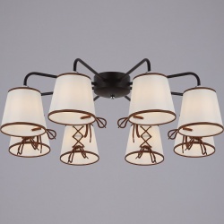 Потолочная люстра ILLUMICO Clara IL6103-8COU-79 CF CR Clara в интернет-магазине "Галерея света"