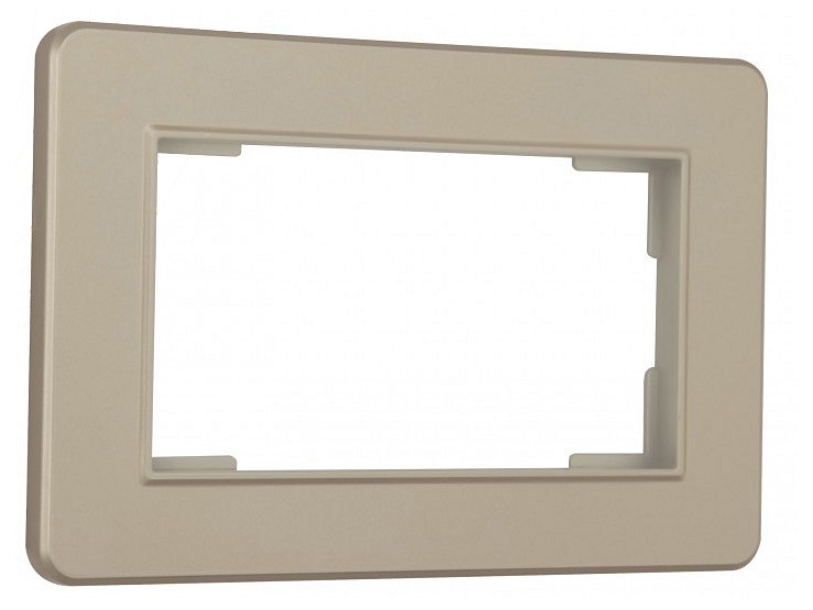 Рамка для двойной розетки Arte Milano am-502.16 502.16-double.shampan в интернет-магазине "Галерея света"