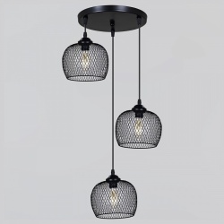 Подвесной светильник 06145-0.9-03 BK в интернет-магазине "Галерея света"