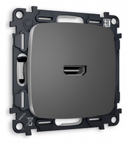 Розетка HDMI без рамки Ambrella Volt OMEGA MO664010 в интернет-магазине "Галерея света"