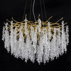 Подвесная люстра iLamp Savage 7007-D800 GD в интернет-магазине "Галерея света"