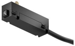 Токопровод концевой Denkirs SMART SLIM BASE TR2421-BK в интернет-магазине "Галерея света"