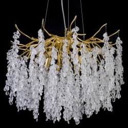 Подвесная люстра iLamp Savage 7007-D600 GD в интернет-магазине "Галерея света"