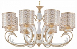 Подвесная люстра Arte Milano Florentia-1237 301237/8 Wh/Gd в интернет-магазине "Галерея света"