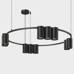 Подвесная люстра Denkirs Orbit DK4065-BK в интернет-магазине "Галерея света"