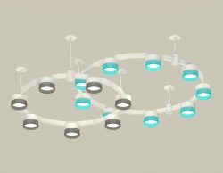 Подвесная люстра Ambrella Light XR XR92211200 в интернет-магазине "Галерея света"