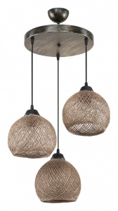 Подвесной светильник TopLight Lizbeth TL1612R-03DB в интернет-магазине "Галерея света"