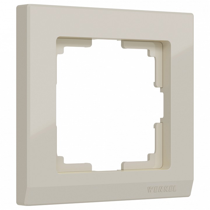 Рамка на 1 пост Werkel Stark (слоновая кость) W0011803 в интернет-магазине "Галерея света"