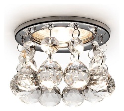 Встраиваемый светильник Ambrella Light K K2051 CH/CL в интернет-магазине "Галерея света"