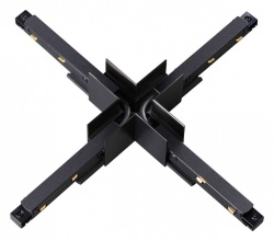 Соединитель X-образный для треков накладных Novotech Flum 135128 в интернет-магазине "Галерея света"