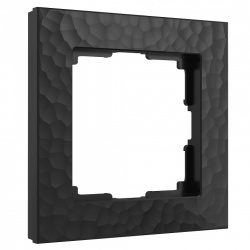 Рамка на 1 пост Werkel Hammer черный W0012408 в интернет-магазине "Галерея света"