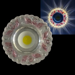 Встраиваемый светильник  42236-9.0-001PL MR16+LED3W CL/PK в интернет-магазине "Галерея света"