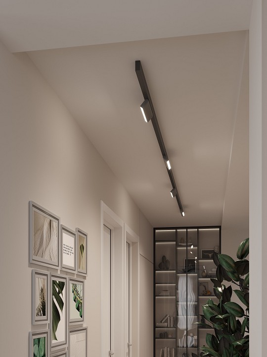 Комплект трековый Hesby Lighting ElDeko HSBL_kompl_E004_NI4B4K в интернет-магазине "Галерея света"
