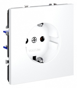 Розетка с заземлением, без рамки Voltum S70 VLS040102 в интернет-магазине "Галерея света"