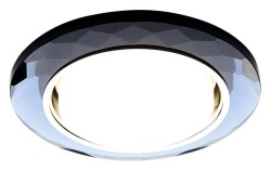 Встраиваемый светильник Ambrella Light GX53 G8077 G8077 BK в интернет-магазине "Галерея света"