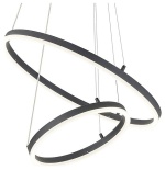 Подвесной светильник Escada Void 10254/2LED Black APP в интернет-магазине "Галерея света"