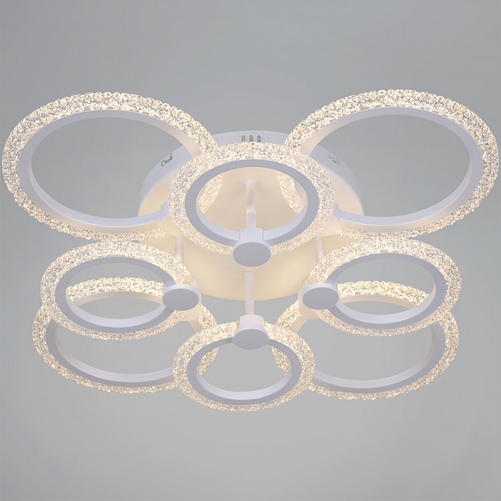 Люстра на штанге  51150-0.3-4+4 WH в интернет-магазине "Галерея света"