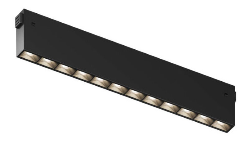 Накладной светильник Denkirs SMART SLIM GRILL DK8411-BK в интернет-магазине "Галерея света"