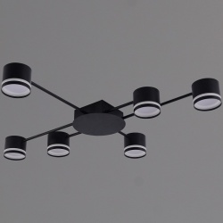 Потолочная люстра 56730-0.3-06 GX53 BK в интернет-магазине "Галерея света"