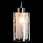 Подвесной светильник Eurosvet Santos 50001/1 хром в интернет-магазине "Галерея света"