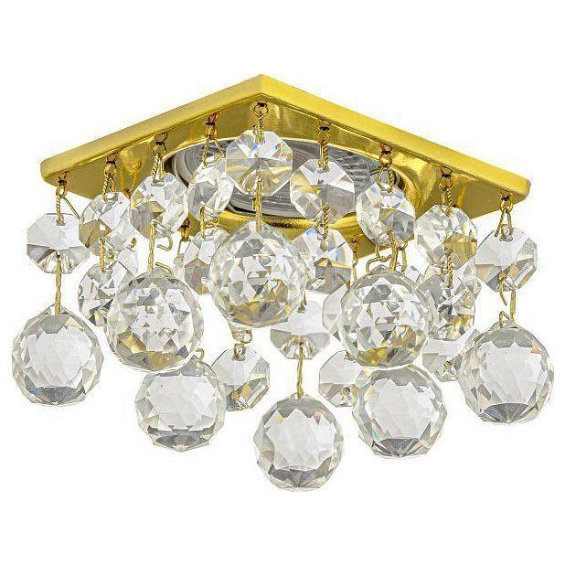 Встраиваемый светильник Dio D’Arte Tayo Gold Tayo GU10.5.14.8x8.118 G в интернет-магазине "Галерея света"