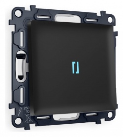 Выключатель проходной одноклавишный с подсветкой Ambrella Volt ALFA MA802040 в интернет-магазине "Галерея света"