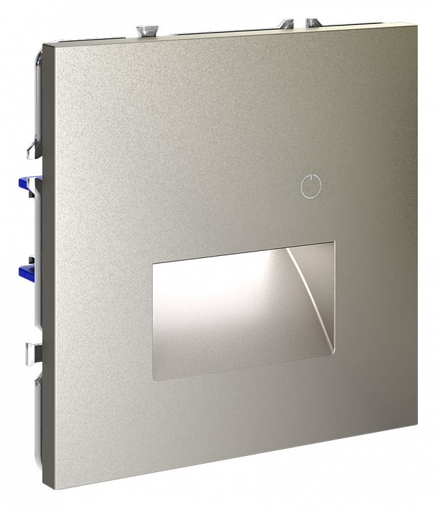 Заглушка для поста с подсветкой, без рамки Voltum S70 VLS070704 в интернет-магазине "Галерея света"