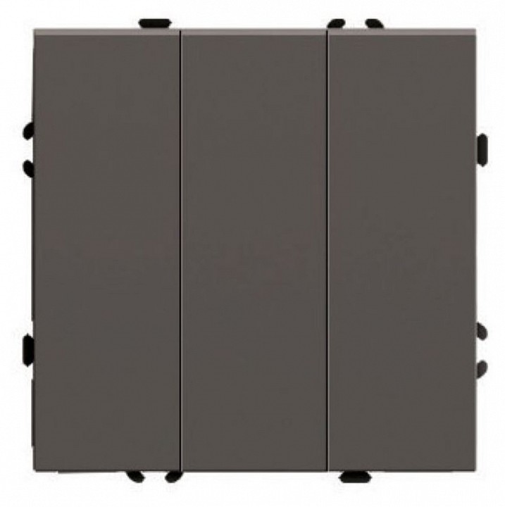 Выключатель трехклавишный без рамки Stekker Эмили 49922 в интернет-магазине "Галерея света"