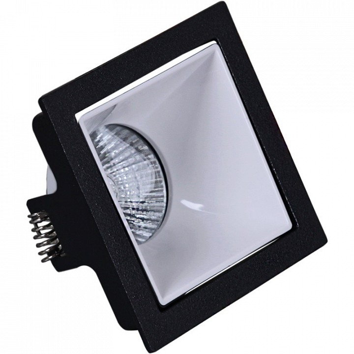 Встраиваемый светильник  16086-9.0-001PT MR16 BK+WT в интернет-магазине "Галерея света"