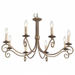 Подвесная люстра Lucia Tucci Fondi Fondi 330.8 antique в интернет-магазине "Галерея света"