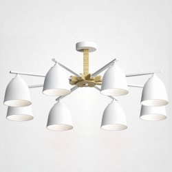 Люстра на штанге Imperiumloft Noa White By Imperiumloft NOA01 в интернет-магазине "Галерея света"
