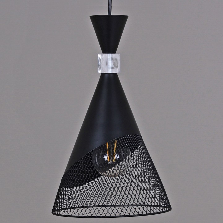 Подвесной светильник 03207-3.9-01 BK в интернет-магазине "Галерея света"