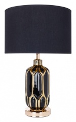 Настольная лампа декоративная Arte Lamp Revati A4016LT-1BK в интернет-магазине "Галерея света"