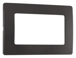 Рамка для двойной розетки Arte Milano am-517.17 517.17-double.black в интернет-магазине "Галерея света"