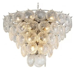 Подвесная люстра iLamp Rockfeller P2549-18 NIC в интернет-магазине "Галерея света"
