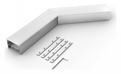 Соединитель угловой L-образный накладной Arlight S-LUX 030113 в интернет-магазине "Галерея света"