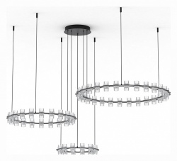 Подвесная люстра Divinare Monna 1933/06 SP-120 в интернет-магазине "Галерея света"