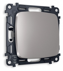 Выключатель перекрестный одноклавишный без рамки Ambrella Volt OMEGA MO501030 в интернет-магазине "Галерея света"