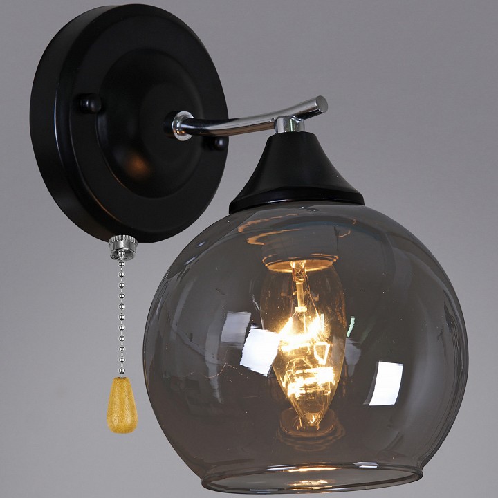 Бра 02288-0.2-01 BK+CH в интернет-магазине "Галерея света"